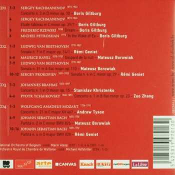 4CD/Set di cofanetti Various: Concours Reine Elisabeth - Koningin Elisabethwedstrijd Piano 2013