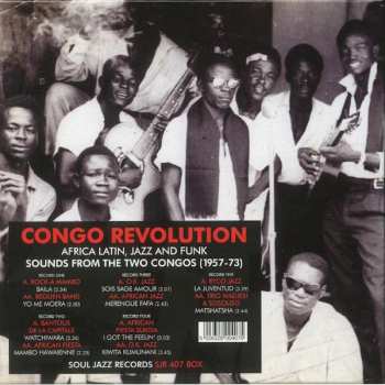 5SP/Set di cofanetti Various: Congo Revolution : African Latin, Jazz And Funk Sounds From The Two Congos (1957-73)