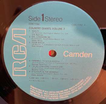 LP Various: Country Giants Vol. 7