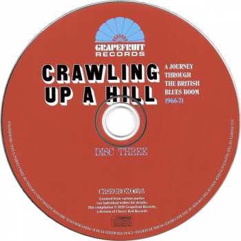 3CD/Set di cofanetti Various: Crawling Up A Hill - A Journey Through The British Blues Boom 1966-71