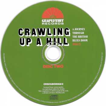 3CD/Set di cofanetti Various: Crawling Up A Hill - A Journey Through The British Blues Boom 1966-71