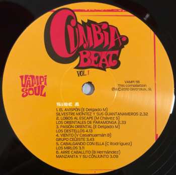 2LP Various: Cumbia Beat Vol. 1 (Experimental Guitar-Driven Tropical Sounds From Perú 1966/1976)