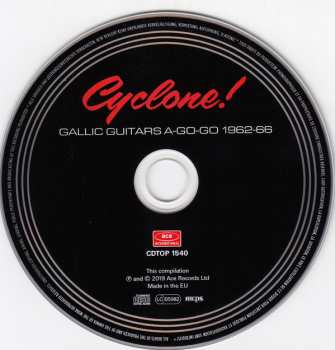 CD Various: Cyclone! - Gallic Guitars A-Go-Go 1962-66