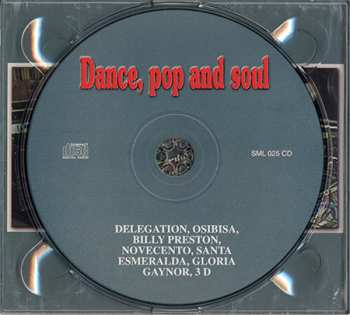 CD Various: Dance, Pop And Soul