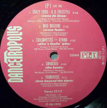 2LP Various: Dancetropolis