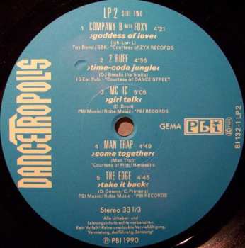 2LP Various: Dancetropolis