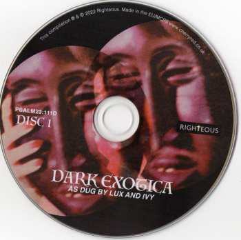 2CD Various: Dark Exotica (As Dug By Lux And Ivy)