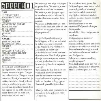 CD/Set di cofanetti Various: De Speech 01 Dag / Nacht