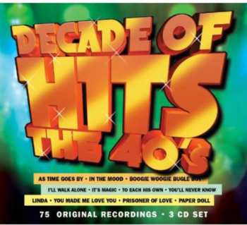 3CD Various: Decade Of Hits The 40's