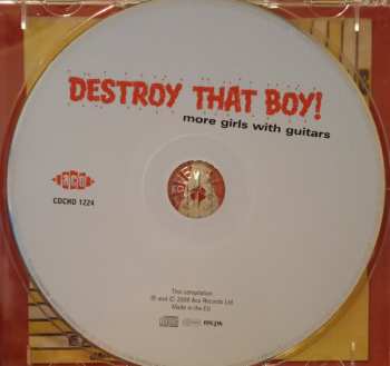 CD Various: Destroy That Boy! More Girls With Guitars