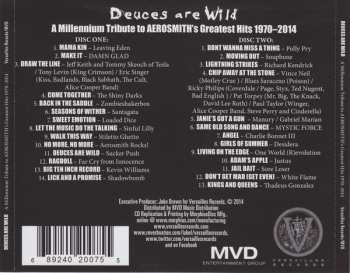 2CD Various: Deuces Are Wild (A Millennium Tribute To Aerosmith's Greatest Hits 1970-2014)