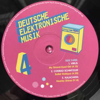 3LP Various: Deutsche Elektronische Musik 4 (Experimental German Rock And Electronic Music 1971-83)
