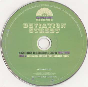 3CD/Set di cofanetti Various: Deviation Street (High Tides In Ladbroke Grove 1967-1975)