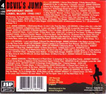 4CD Various: Devil's Jump (Important Indie Label Blues 1946-1957)
