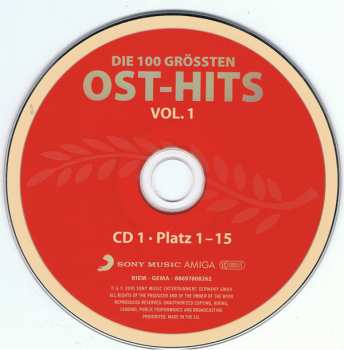 4CD Various: Die 100 Grössten Ost-Hits Vol. 1: Platz 1 - 47