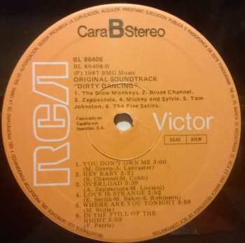 LP Various: Dirty Dancing (Original Soundtrack From The Vestron Motion Picture)