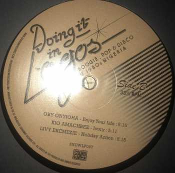 3LP/SP Various: Doing It In Lagos (Boogie, Pop & Disco In 1980s Nigeria)