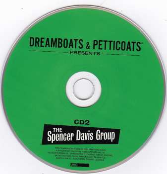 3CD Various: Dreamboats And Petticoats Presents... Small Faces / The Spencer Davis Group / The Troggs
