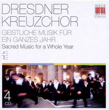 4CD Various: Dresdner Kreuzchor - Geistliche Musik Für Ein Ganzes Jahr