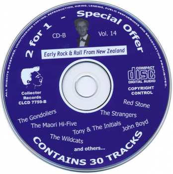 2CD Various: Early Rock & Roll From New Zealand - Vol. 13/14