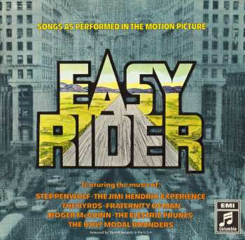 LP Various: Easy Rider (Songs As Performed In The Motion Picture)