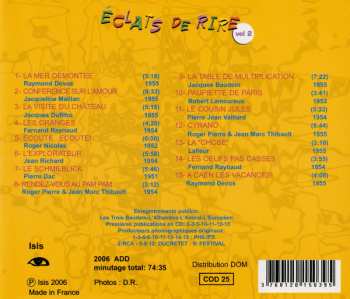 CD Various: Éclats De Rire Vol. 2