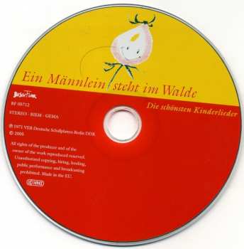 CD Various: Ein Männlein Steht Im Walde (Die Schönsten Kinderlieder)
