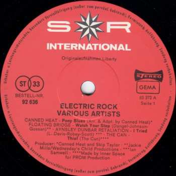2LP Various: Electric Rock