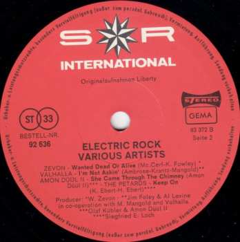 2LP Various: Electric Rock