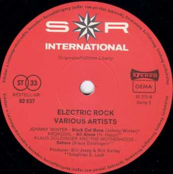 2LP Various: Electric Rock
