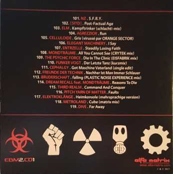 4CD/Set di cofanetti Various: Electronic Body Matrix 2