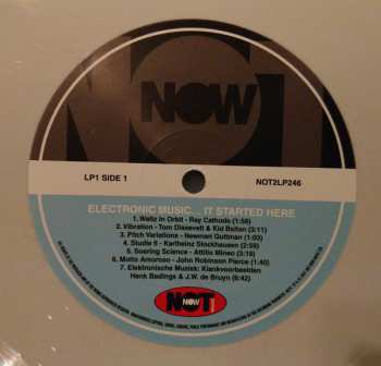 2LP Various: Electronic Music... It Started Here CLR