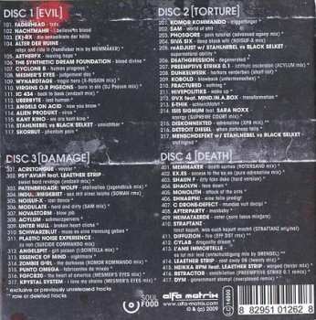4CD/Set di cofanetti Various: Endzeit Bunkertracks [Act - IV] LTD