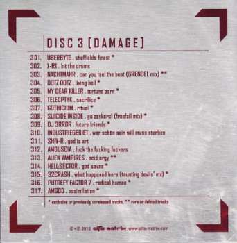 4CD/Set di cofanetti Various: Endzeit Bunkertracks [Act VI]