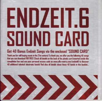 4CD/Set di cofanetti Various: Endzeit Bunkertracks [Act VI]