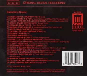CD Various: Engineer's Choice - Top Recording Engineer John Eargle Picks His Favorite Demo Tracks
