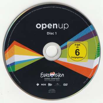 3DVD Various: Eurovision Song Contest Rotterdam 2021 - Open Up