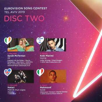 2CD Various: Eurovision Song Contest Tel Aviv 2019 - Dare To Dream