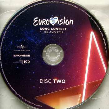 2CD Various: Eurovision Song Contest Tel Aviv 2019 - Dare To Dream