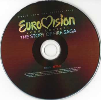 CD Various: Eurovision Song Contest: The Story Of Fire Saga (Music From The Netflix Film)