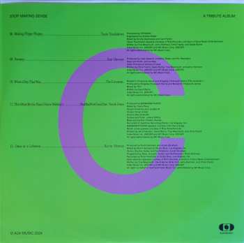 2LP Various: Stop Making Sense Everyone's Getting Involved A Tribute Album CLR