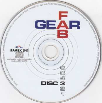 6CD/Set di cofanetti Various: Fab Gear (The British Beat Explosion And Its Aftershocks 1963-1967)