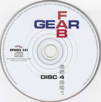 6CD/Set di cofanetti Various: Fab Gear (The British Beat Explosion And Its Aftershocks 1963-1967)