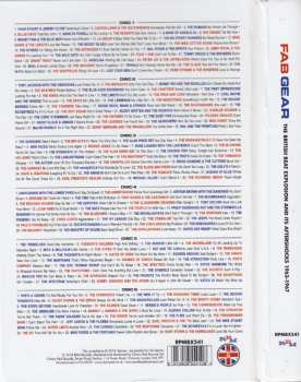 6CD/Set di cofanetti Various: Fab Gear (The British Beat Explosion And Its Aftershocks 1963-1967)