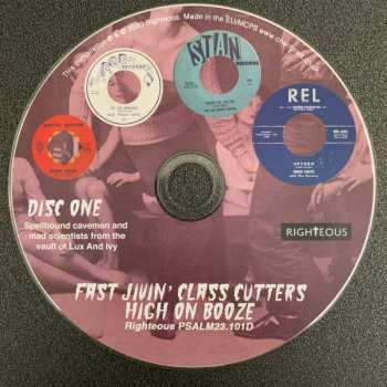 2CD Various: Fast Jivin' Class Cutters High On Booze (Spellbound Cavemen And Mad Scientists From The Vault Of Lux And Ivy)