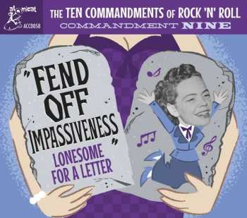 CD Various: "Fend Off Impassiveness" (Lonesome For A Letter)