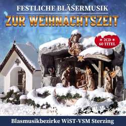 2CD Various: Festliche Bläsermusik Zur Weihnachtszeit
