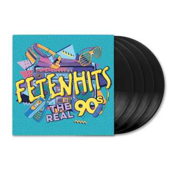 4LP Various: Fetenhits - The Real 90s