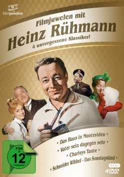 4DVD Various: Filmjuwelen Mit Heinz Rühmann: 4 Unvergessene Klassiker!