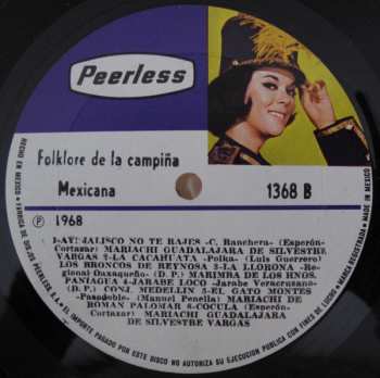 3LP/Set di cofanetti Various: Folklore De La Campiña Mexicana